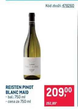 Makro REISTEN PINOT BLANC MAID nabídka