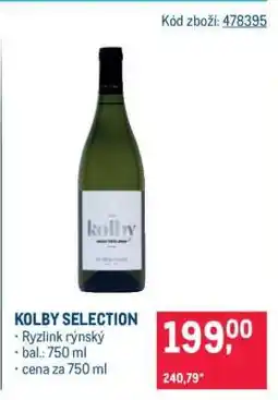 Makro KOLBY SELECTION nabídka