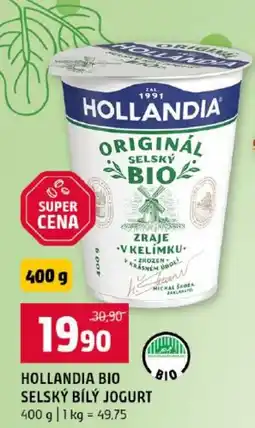 Terno Hollandia bio selský bílý jogurt nabídka