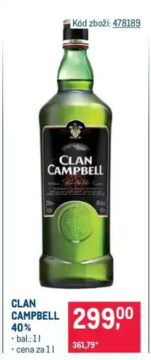 Makro Clan Campbell 40% nabídka