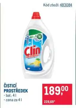 Makro Čisticí prostředek nabídka