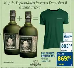 Makro DIPLOMÁTICO RESERVA 40 % nabídka