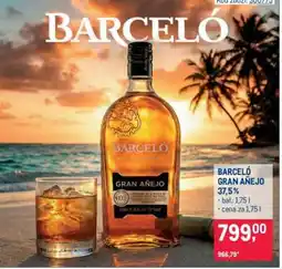 Makro BARCELÓ GRAN AÑEJO 37,5 % nabídka