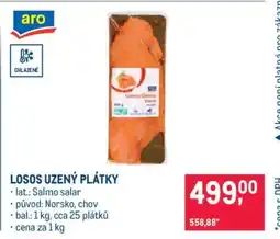 Makro Losos uzený plátky nabídka