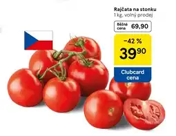 Tesco Rajčata na stonku nabídka