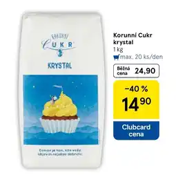 Tesco Korunní cukr krystal nabídka