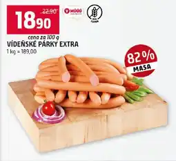 Terno Múúú vídeňské párky extra nabídka