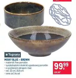 Makro MISKY BLUE – BROWN nabídka