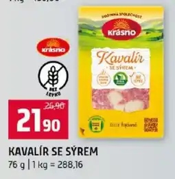 Terno Krasno kavalír se sýrem nabídka