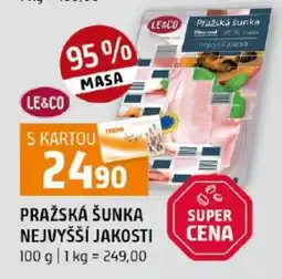 Terno Lerco pražská šunka nabídka