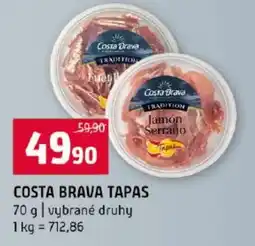 Terno Costa Brava tapas nabídka