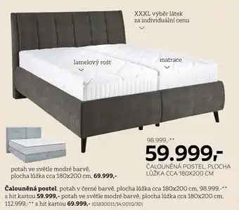 Čalouněná postel