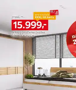 XXXLutz XXXL skříň s otočnými dveřmi nabídka
