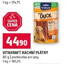Terno Vitakraft kachní plátky nabídka