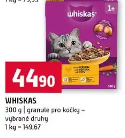 Terno Whiskas granule pro kočky – vybrané druhy nabídka