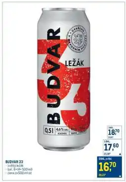 Makro Budvar 33 nabídka