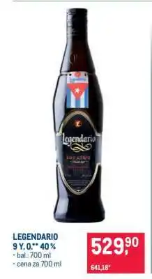 Makro LEGENDARIO 9 Y. O.** 40% nabídka