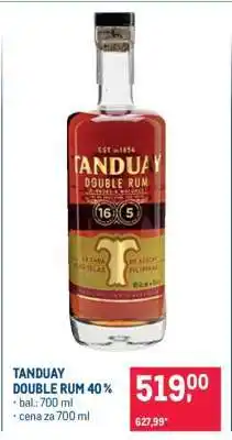 Makro TANDUAY DOUBLE RUM 40 % nabídka