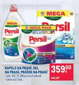 Makro KAPSLE NA PRANÍ, GEL NA PRANÍ, PRÁŠEK NA PRANÍ nabídka