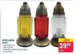Makro SVÍCE LAMPA LA171 nabídka