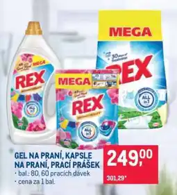 Makro GEL NA PRANÍ, KAPSLE NA PRANÍ, PRACÍ PRÁŠEK nabídka