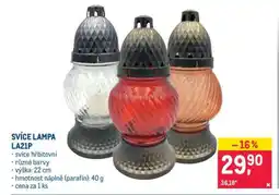 Makro SVÍCE LAMPA LA21P nabídka