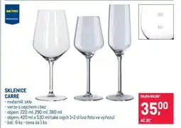 Makro Sklenice Carre nabídka
