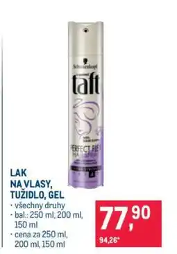 Makro LAK NA VLASY, TUŽIDLO, GEL nabídka
