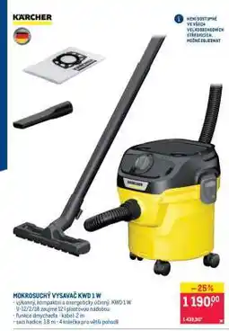 Makro MOKROSUCHÝ VYSAVAČ KWD 1 W nabídka