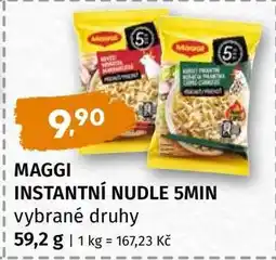 Terno MAGGI INSTANTNÍ NUDLE 5MIN nabídka