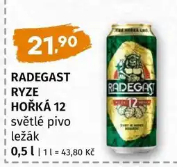 Terno Radegast Ryze Hořká 12 nabídka