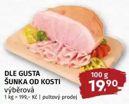 Terno DLE GUSTA Šunka od kosti výběrová nabídka
