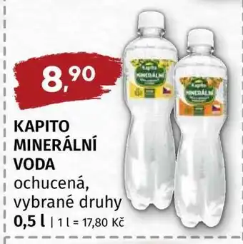 KAPITO MINERÁLNÍ VODA