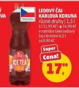 Penny Market Ledový čaj Karlova Koruna nabídka
