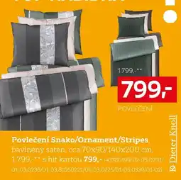 XXXLutz Povlečení Snako/Ornament/Stripes nabídka