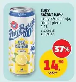 Penny Market ZLATÝ BAŽANT 0,0% nabídka