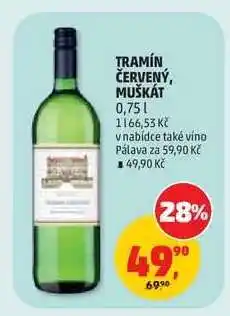 Penny Market TRAMÍN ČERVENÝ, MUŠKÁT nabídka