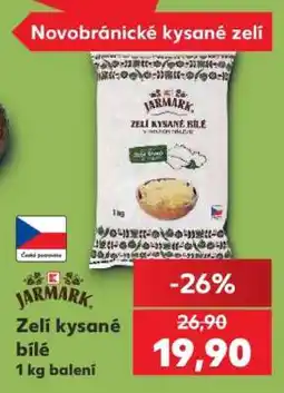 Kaufland Zelí kysané bílé nabídka