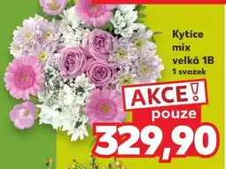 Kaufland Kytice mix velká 1B nabídka