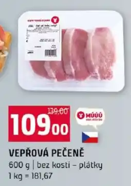 Terno Můjů vepřová pečeně nabídka
