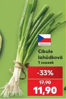 Kaufland Cibule lahůdková nabídka