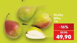 Kaufland Hrušky Qtee nabídka