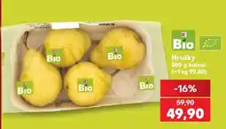 Kaufland BIO HRUŠKY nabídka