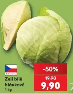 Kaufland Zelí bílé hlávkové nabídka