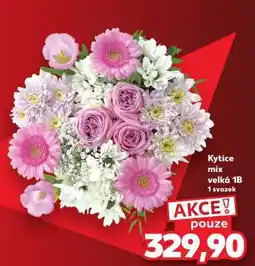 Kaufland Kytice mix velká 1B nabídka