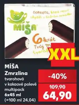 Kaufland Míša Zmrzlina nabídka