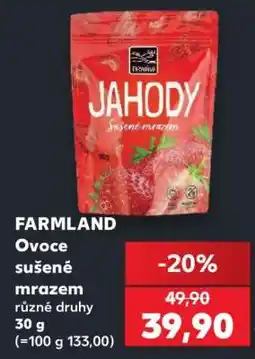 Kaufland FARMLAND Ovoce sušené mrazem nabídka