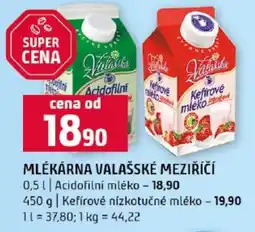 Terno Valašská Acidofilní mléko nabídka