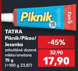 Kaufland TATRA Piknik/Pikao/ Jesenka nabídka
