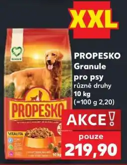 Kaufland Propesko granule pro psy nabídka